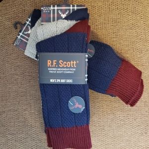 R.F. Scott Men's Boot Socks 4 …